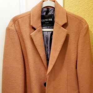 Camel Wool Blend Topcoat